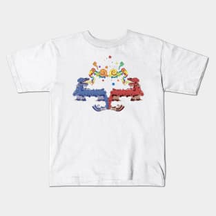 Firebending Masters Kids T-Shirt